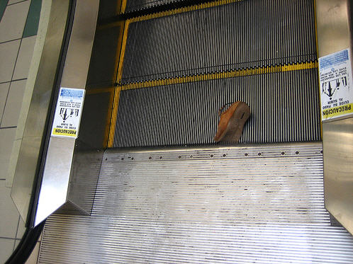  Escalator vs. Shoe 