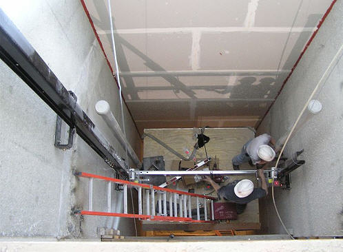 Hoistways Under Construction 