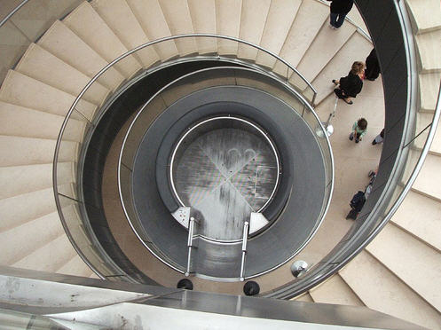  Louvre Museum platform lift 