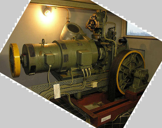  Geared Traction Machine 