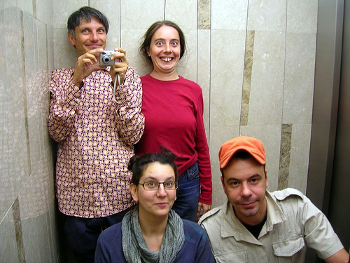 Elevator Passengers - Happy Elevator Passengers - Happy