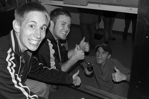 Elevator Passengers - Happy Elevator Passengers - Happy