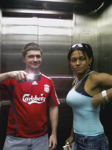 Elevator Passengers - Happy Elevator Passengers - Happy