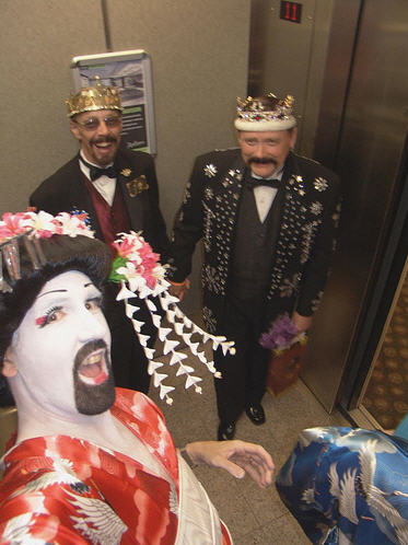 Elevator Passengers - Happy Elevator Passengers - Happy